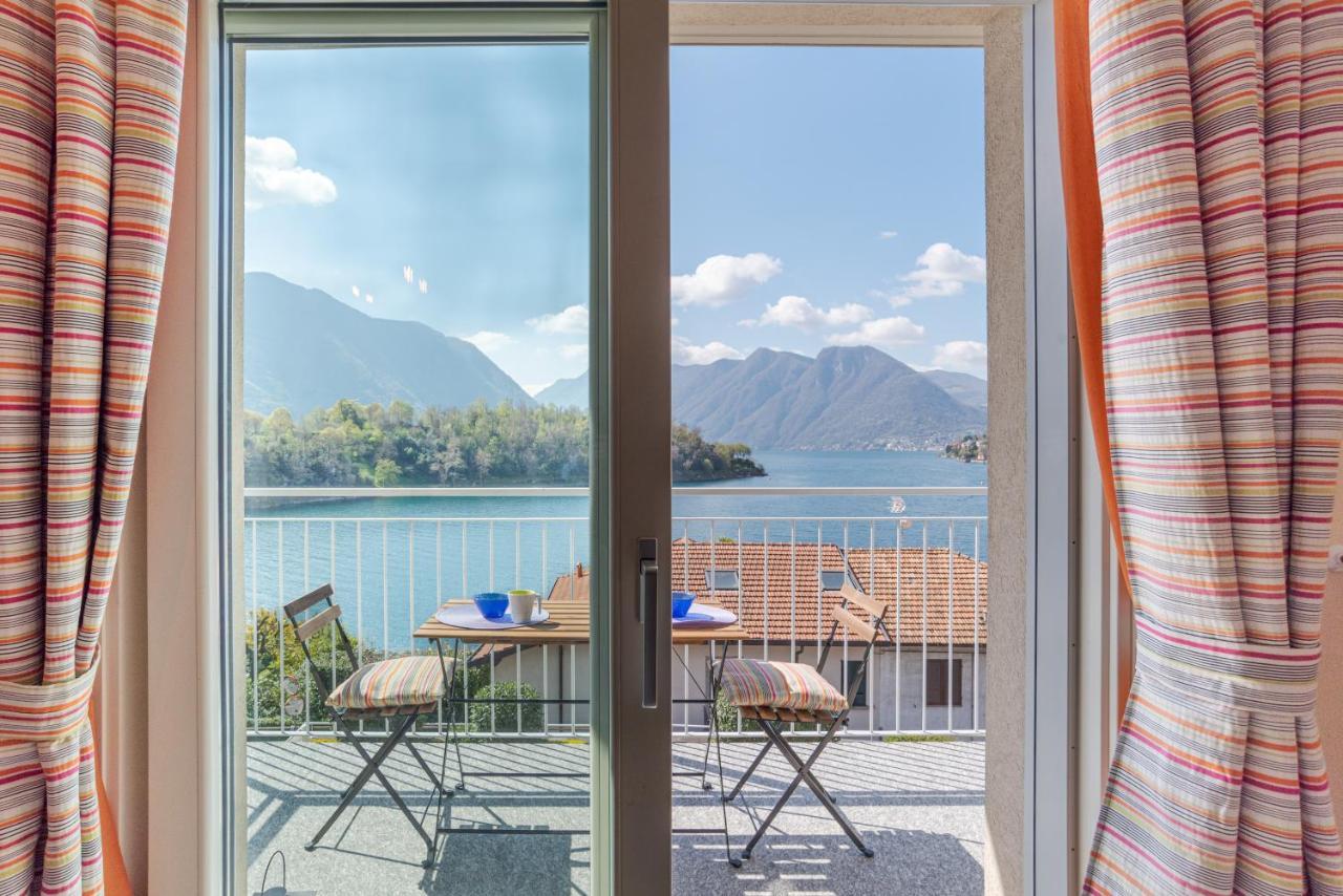 Lake Como Apartment With Balcony And Private Parking Ossuccio Exterior photo